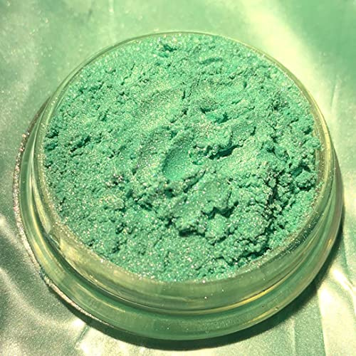 Dipoxy Jade-Green-Pearl-Grün 04 Pigment Farbmittel für Epoxidharz, Polyesterharz, Polyurethan Systeme, Beton, Lacke, Kunstharz Schmuck (25g)