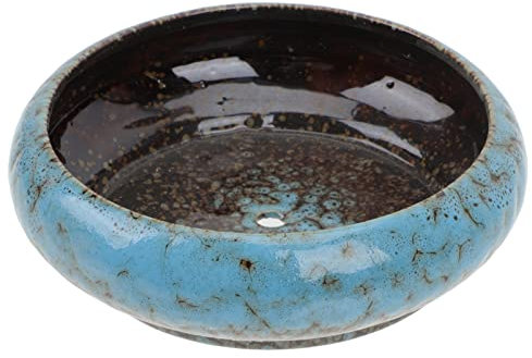 Happyyami Keramikpflanztopf Für Sukkulenten Vintage Blumentopf Übertopf Aus Keramik Dekorativer Gartenblumentopf Kreativer Pflanzentopf Für Sukkulenten