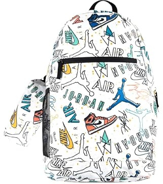 Nike Jordan Mochila y estuche Air Gris Código 9B0503-W0H, gris