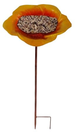 Bee Cups for Thirsty Bees Garden Ceramic, Feeder for Bees, Rapid Bee Feeder, Outdoor Bee and Butterfly Drinking Tray, Watering Station Stake for Bees and Butterfly