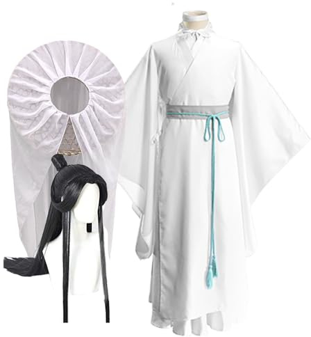 Tian Guan Ci Fu Xie Lian cosplay-kostym, Xie lian cosplay-kläder, anime, Acient Hanfu kläder, fullt set för fest, halloween, maskeraddräkt, prestanda uniformer
