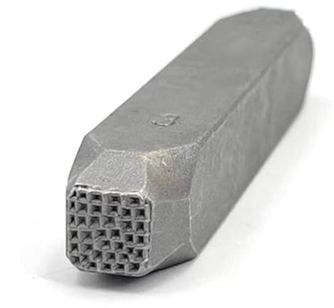 HPFHSJ Schlagbuchstaben Metall-Stanzstempel-Stempelwerkzeuge, Design-Stempel, DIY-Stempelzubehör, für Bedrucken von Metall, Holz, Leder(Figure2)