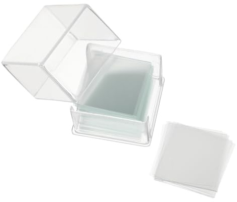ULTECHNOVO 1000stücke Mikroskop Deckgläser Aus in Boxen Deckglas Für Mikroskope Mit Gleichmäßiger Oberfläche Beschlagfrei Kratzer Für Laboranwendungen