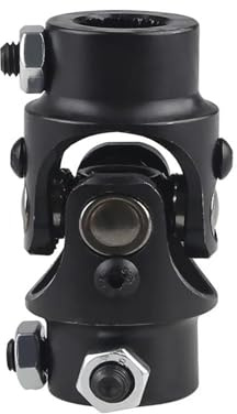 YSQOJF Albero Trasmissione Cardanico Albero dello Sterzo Singolo con Giunto A U Universale da 3/4 -36 Scanalato A 3/4 DD Giunto Universale per Albero dello Sterzo Singolo per Auto