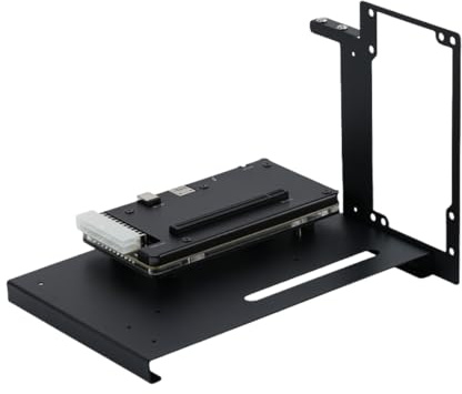 XUMIUZIY EGPU Gehäusedock, Kompatibel mit Thunderbolt 3/4, USB4 External GPU Dockstation mit PCIe 16x Steckplatz, ATX 24 Pin Schnittstelle, 1M Datenkabel und ATX Bracket