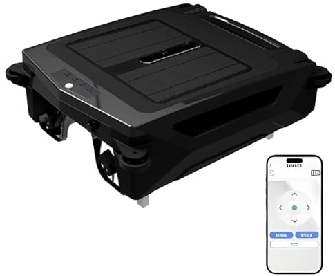Aspiradora robótica de piscina, robot solar para limpieza de piscinas, limpiador automático de piscinas con skimmer, con dos modos de carga, para todas las piscinas, B
