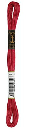 ANCHOR Sticktwist, löplängd: 8M 59 broderitrådar