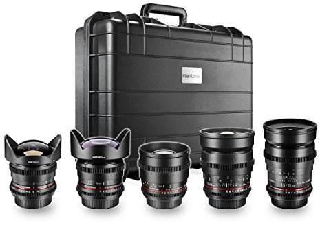 walimex pro VDSLR - All Star, Set di obiettivi per fotocamere Nikon