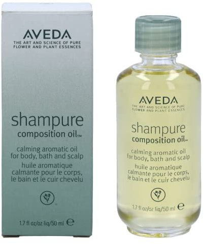 Aveda Shampure Composition Oil | Bath, Body & Scalp | with Meadowfoam Oil & Certified Organic Sunflower | Calming Aroma of Certified Organic Lavender, Petitgrain, Ylang Ylang, 50ml