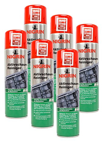 NIGRIN 6X 74188 Aktivschaum-Reiniger 500 ml