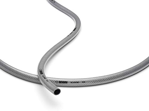 Rehau 18485 4 Allround Gartenschlauch, 50 m Rolle Grau, 1/2 Zoll (13 mm) Meter