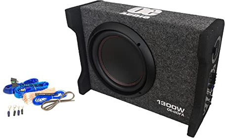 OE AUDIO OE-110FA 10 Inch 1300W Active Car Subwoofer Bass Box New Model 2022