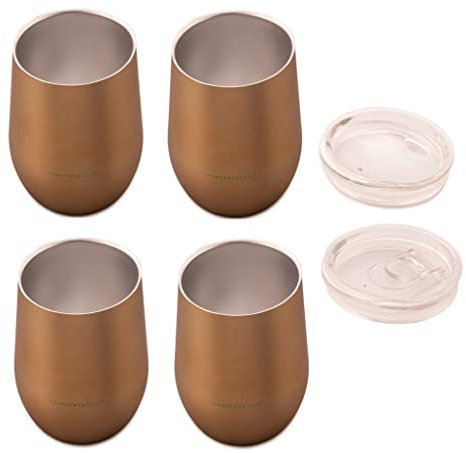 4er Set greenrelation refillmug+ 350ml Edelstahl Thermobecher Coffee To Go Kaffee Isolierbecher
