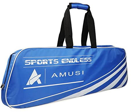 Faxianther Wasserdicht Badminton-Schläger für 2-4 Spieler Badminton Tasche Tragbare Squashtasche Schlägertasche Tennistasche Team Tennis Tasche Schläger Bag Sporttasche 74CM X 27CM X 8CM
