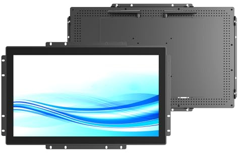 GreenTouch 18.5 Inch Industrial TFT LCD Monitors, Open Frame Capacitive Touch Screen Monitor All in one PC Intel Core I3 RAM 8G & ROM 128G for self-Service Kisok