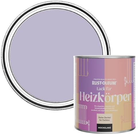 Rust-Oleum Purple Heat Resistant Radiator Paint in Gloss Finish - Wisteria 750ml