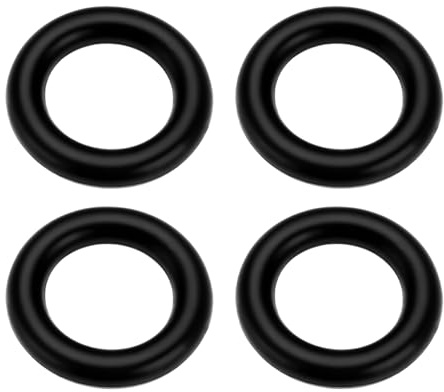 SG Store 4pcs Juntas de Goma para Lavavajillas MFI754131307 754131307 Juntas Tóricas de Goma para Válvula Solenoide de Entrada de Agua para Lavavajillas 16mm OD 10mm ID 3mm de Ancho