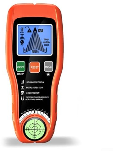 Kompakter Multifunktions-Wandfinder, zuverlässige Erkennung von Bolzen und elektrischen Verkabelungen zu Hause