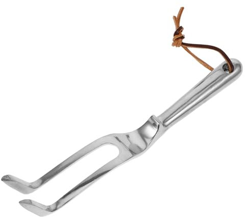 Tofficu Râteau à Main pour Arbustes Petit Râteau à Poignée Outil De Jardinage Léger pour Rempotage Et Ameublissement De Terre