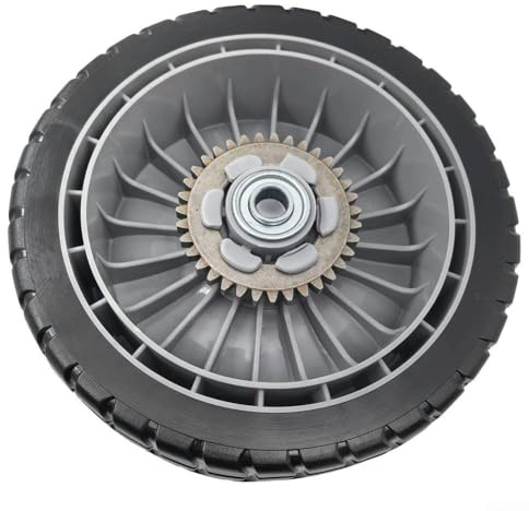 Allthingstore Ruote per tosaerba per Honda HRR216 HRS216 HRT216, diametro 20,3 cm, struttura in gomma plastica, manovrabilità migliorata (ruote posteriori)