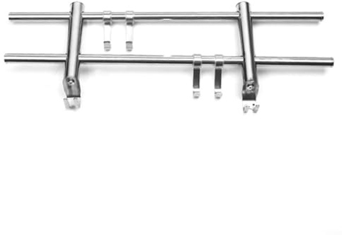 Edelstahl Heizung Trockengestell Heizkörper Handtuchhalter Heizung Trockengestell Heizung Handtuchhalter für Heizkörper 50 cm 60 cm verstellbar Badezimmer Handtuchhalter (50 cm)