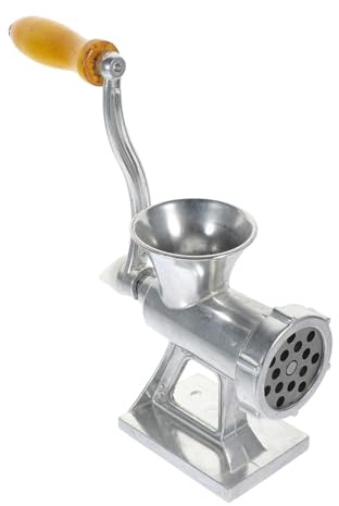 FONDOTIN Hachoir Manuel à Viande et Poussoir à Saucisses Pratique sans Électricité Robuste et Ergonomique pour Cuisine et Plein Air