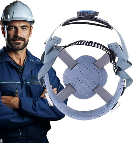 Suspensión para Casco: reemplazo del Revestimiento de protección multipunto, Suministros para Casco de Seguridad | Inserto de casc Protector Ajustable | Soporte de absorción de Impactos para Proyecto