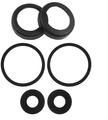 2er Set Ledermanschette für Schwengelpumpe Typ 90 - Dichtungssatz mit Kolbenmanschette & O-Ring aus Rindsleder für Handpumpe Reparatur 90mm