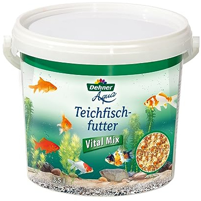 Dehner Aqua Dammfisksfoder Vital Mix, 3,5 l