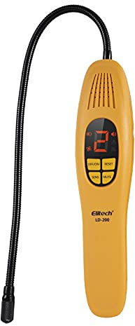 Elitech LD-200 CFC HCFC HFC Halógena Refrigerante Detector De Fugas de gas recargable