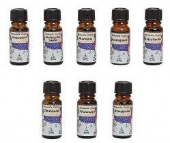 osters muschel-sammler-shop 8 Set Weihnachts/Winter DUFTOEL Duftoel Raumduft mit verschiedenen Duftsorten