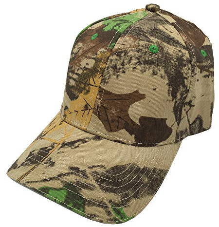 WAIDMEISTER Original Jagdkappe in Camouflage mit 3M(TM) Scotchlite(TM) Reflexionsbeschichtung - Premium Outdoor Hunter Cap für Treibjagd Drückjagd - One Size & Quick Dry Kappe