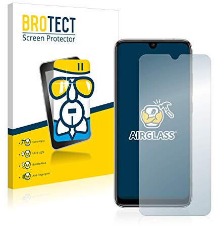 BROTECT Protector Pantalla Cristal para Xiaomi Mi A3 Protector Vidrio - [Dureza 9H, Anti-Arañazos]