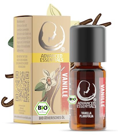 BIO Vanille extrakt (Vanilla planifolia) kontrolliert biologischer Anbau ätherisches Vanilleöl bio aus Madagaskar (Vanille, 10ml)