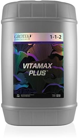 GROWMANIA Fertilizante Vitamax Plus de Grotek 23L | Abono Estimulador de Floración y Frutos de Plantas y Cultivos