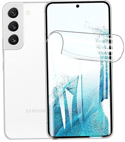 [2 Pièces] Hydrogel Protection Ecran pour Samsung Galaxy S22 5G (6.1), Transparent TPU Souple Film [HD Clear] [Protection Maximale] [Sans Bulles]