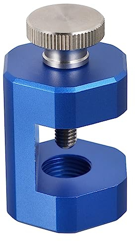 MUCKLILY Strumento in Alluminio Blu Struttura Stabile per Regolazione Gap Candela di Accensione per Manutenzione Motore Auto