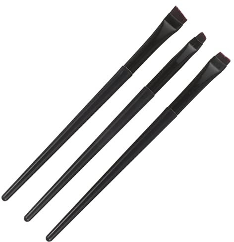 Ipetboom 3stücke Eyeliner-pinsel Mit Dünner Eyeliner-bürste Und Augenbrauen-make-up-pinsel Praktisches Make-up-tool Für Hobby-enthusiasten Und Professionelle Artists