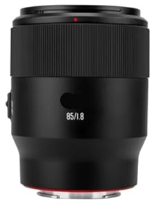 Objectif téléobjectif Portrait Automatique 85 mm F1.8 SE II Plein Format STM 8K Compatible avec Les appareils Photo Sony à Monture E et Nikon à Monture Z (A9, Z6, Z7).(E-Mount(FE))