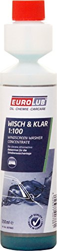 EUROLUB Scheibenreiniger WISCH&KLAR 1:100 Konzentrat, 250 ml