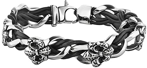 Police Herren Armbänder aus Edelstahl