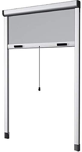 ZANZARIERA VERTICALE RIDUCIBILE 100X170 A RULLO CON FRIZIONE BIANCA MADE IN ITALY
