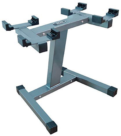 BODYTECH Unisex-Erwachsene Dumbbell Weight Rack Stand Hantelablage, schwarz