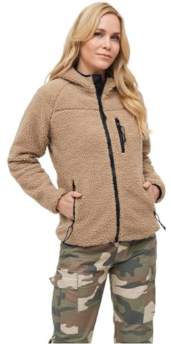 Brandit Women Teddyfleece Jacket Hoode | mehrere Fabvarianten, Größen XS bis 5XL