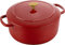 Ballarini Bellamonte Cocotte rotonda - 26 cm, rosso, Ghisa