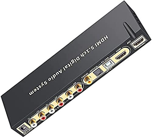 HDMI 5.1 Audio Converter Decoder DAC DTS AC3 FLAC APE 4K*2K HDMI To HDMI Extractor Converter Splitter Digital SPDIF ARC