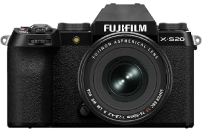 Fotocamera Fujifilm X-S20 nera + XF16-50 mm