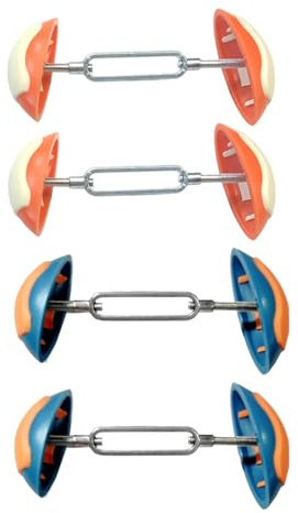 Hormas para Zapatos – Set de 4 Piezas Ensanchador de Zapatos Ajustable, Dilatador de Calzado para Mujeres Y Hombres Accesorios de Calzado, Adecuado para Zapatos de Cuero, Botas