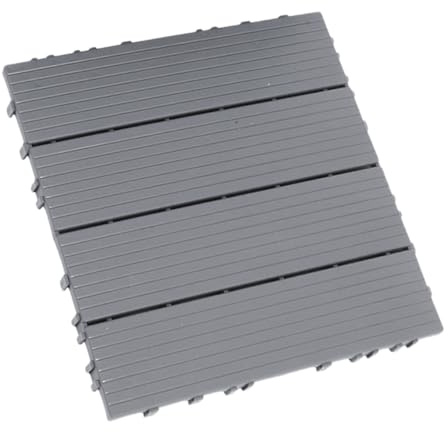DIYEAH Balcon Carreaux Extérieurs De Plan De Plancher De Jardin Carreaux De Patio Entrelacés Étanche Étanche De Plancher Extérieur En Plastique Carreaux De Terrasse Pour Les Piscines