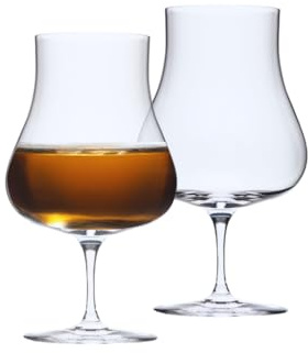 B.BOHEMIAN Snifter Gläser Rum Verkostung Geschenk-Set | Set von 4 | 220 ml | ROYCE Kollektion | Perfekt für Zuhause, Restaurants und Küche Set | Spülmaschinenfest Whiskey Rum Glas
